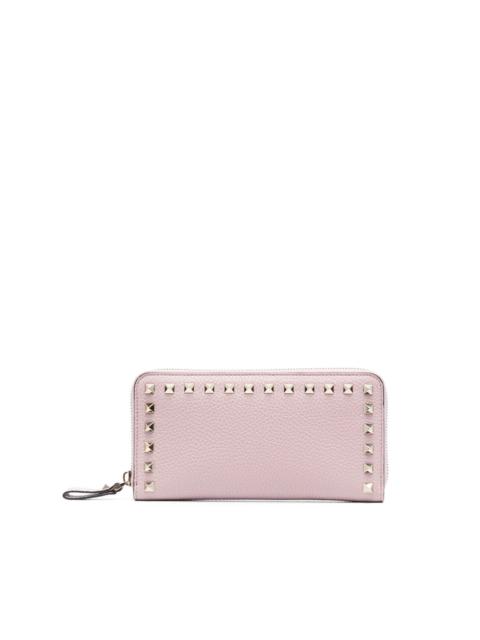 Valentino Rockstud-embellished leather wallet