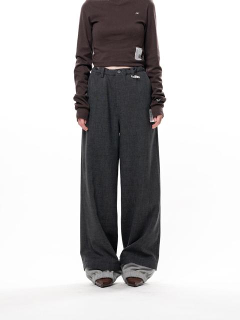 Maison MIHARAYASUHIRO Mix Layered Houndstooth Pants