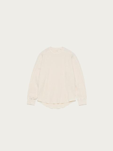 Nanamica Crew Neck Thermal Sweat - Natural