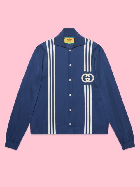 GUCCI adidas x Gucci viscose shirt
