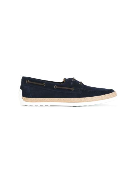 Tod's classic boat shoes