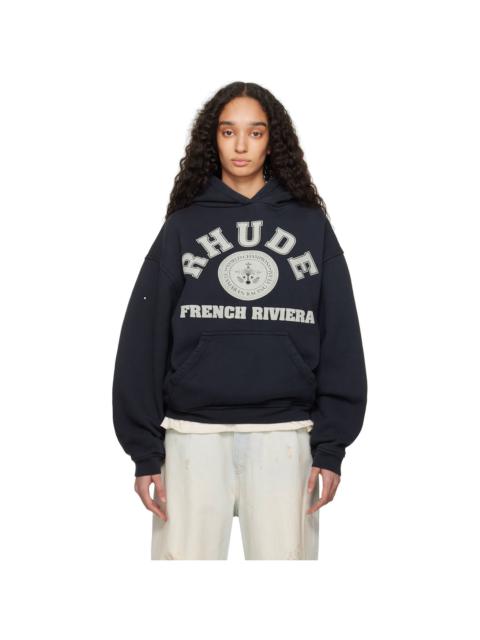 Rhude Black 'French Riviera' Hoodie