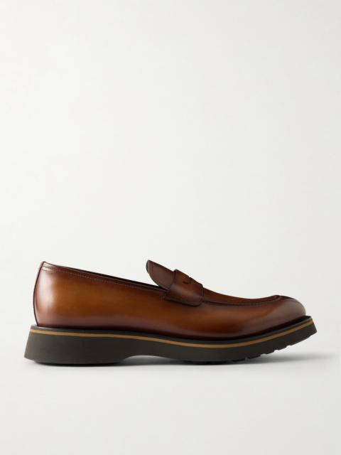 Berluti Alessio Venezia Leather Loafers
