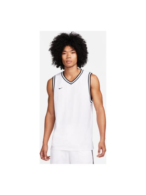 Nike Nike DNA Basketball Jersey Asia Sizing 'White Black' FQ3708-100