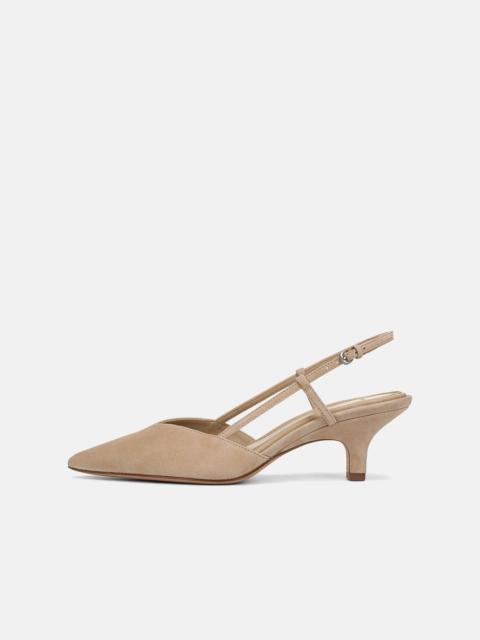 Vince Levvy Suede Slingback Pump