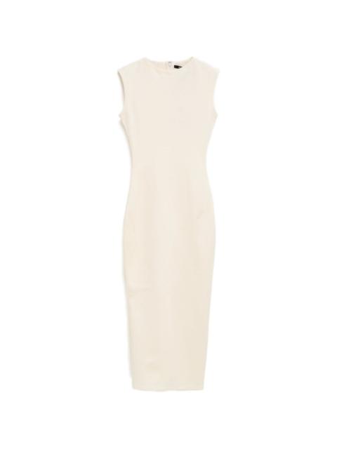 JACQUEMUS The Alba ruched fitted midi dress
