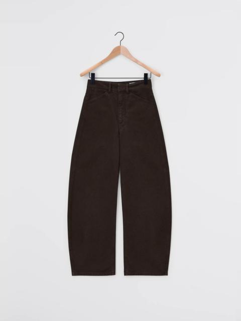 Lemaire HIGH WAISTED CURVED PANTS