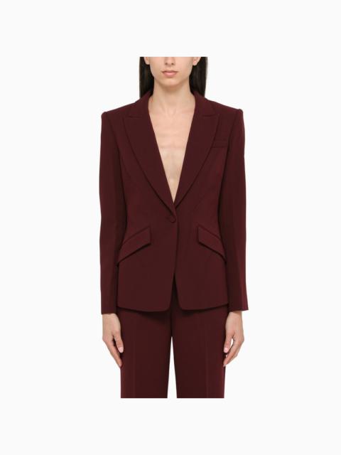 ROLAND MOURET Brown single-breasted blazer