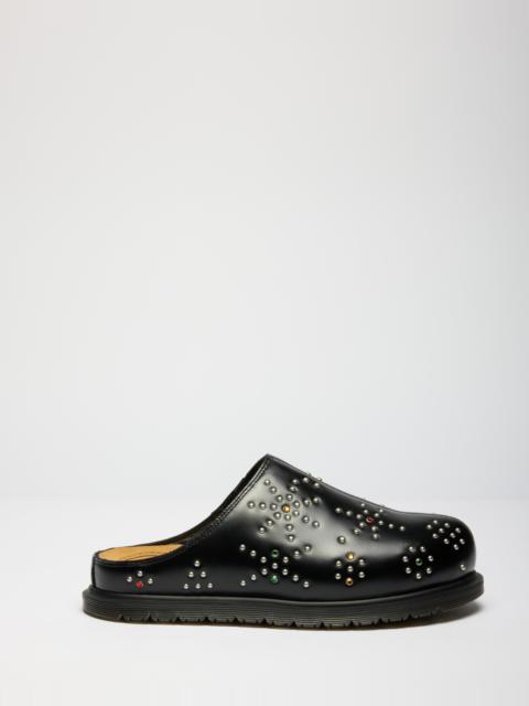 Dr. Martens San Leather Studded Mules