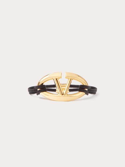 THE BOLD EDITION VLOGO ROPE AND METAL BRACELET