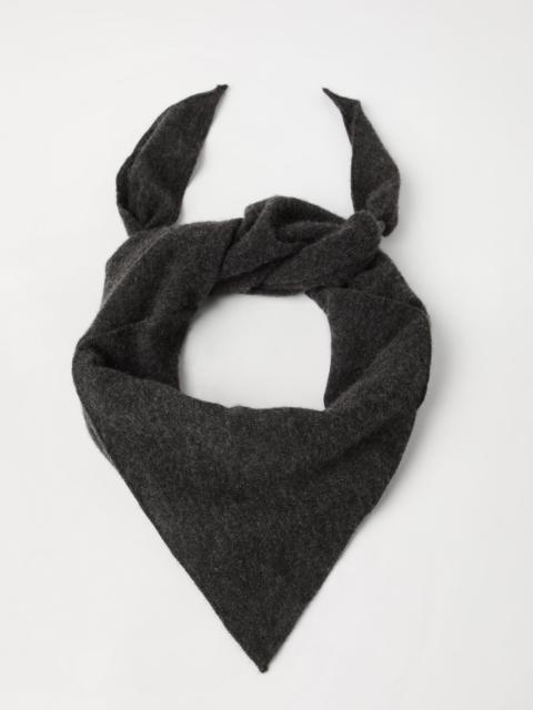 Brunello Cucinelli Cashmere scarf with shiny details