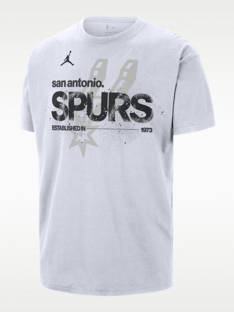 Jordan San Antonio Spurs Courtside Men's Jordan '85 NBA Statement T-Shirt