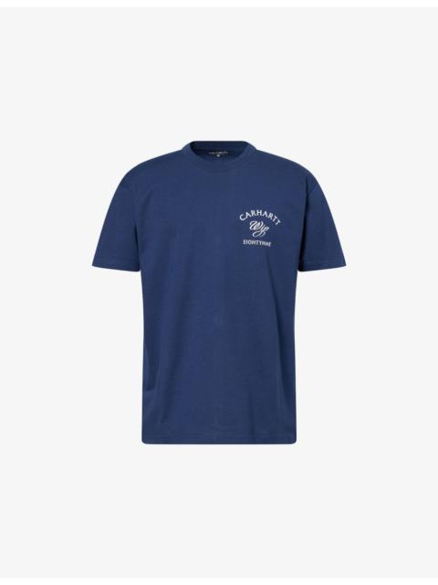 Carhartt 89 Text-Print Crewneck Cotton T-Shirt