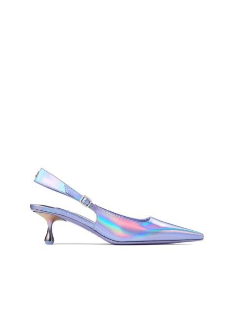 Amel 50mm Metallic Pumps