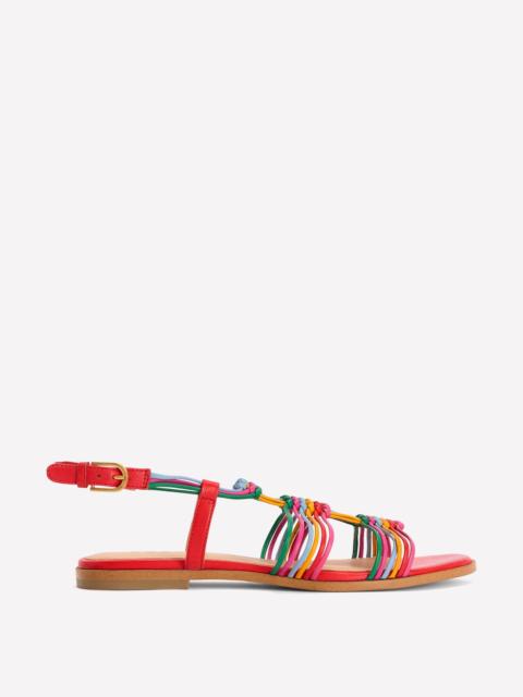 BODEN Multi Strap Knot Sandal-Multi