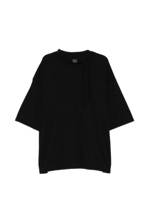 The Viridi-anne double neck T-shirt