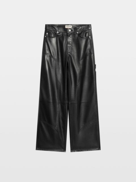 Zadig & Voltaire Perya Leather Pants