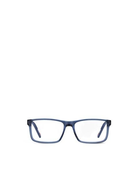 HUGO rectangle-frame glasses