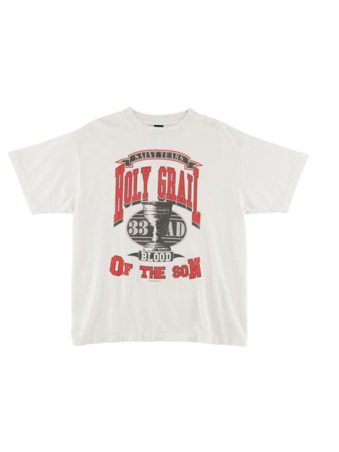 SAINT M×××××× Saint Mxxxxxx x Denim Tears Holy Grail T-Shirt Vintage White