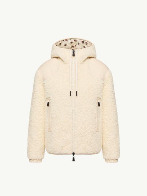 Moncler Grenoble Reversible Padded Teddy Zip-Up Hoodie