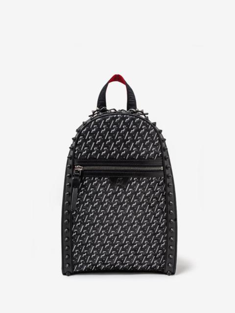 Christian Louboutin Backparis Small Black Techno CL Backpack -