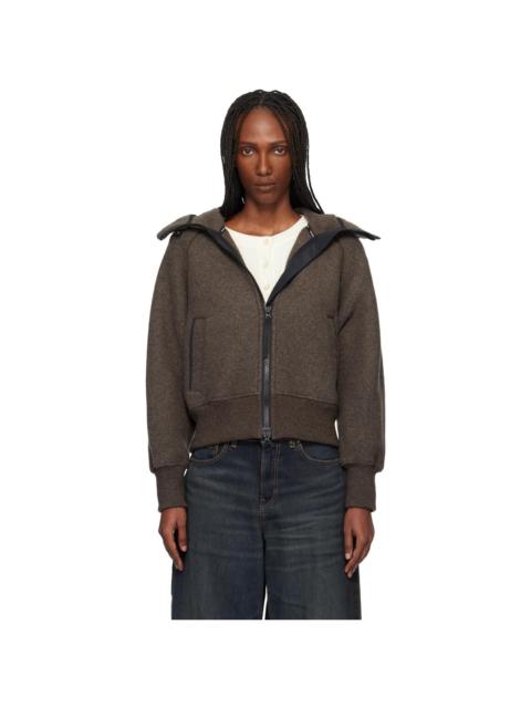 Canada Goose Brown 'Black Label' Chilliwack Bomber Jacket