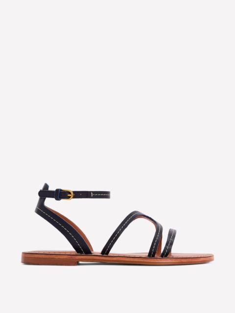 BODEN Casual Flat Sandal-Navy