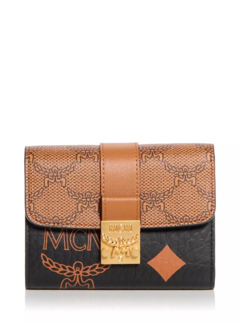 MCM Tracy Small Lauretos Trifold Wallet