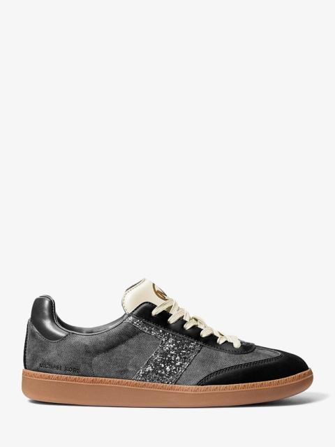 MICHAEL KORS Jovie Mixed Media Sneaker