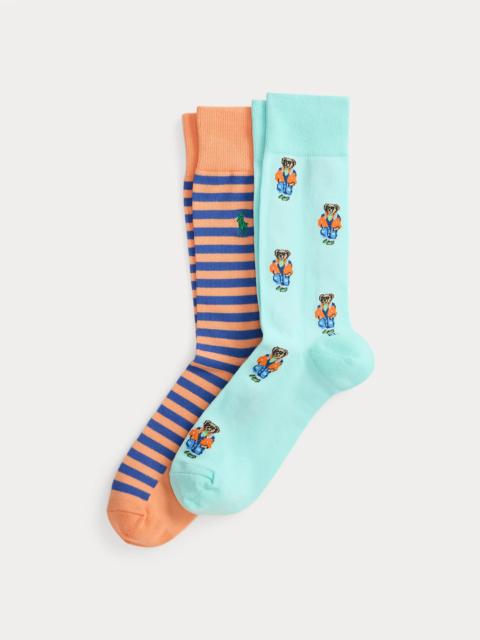 Polo Ralph Lauren Polo Bear Trouser Sock 2-Pack