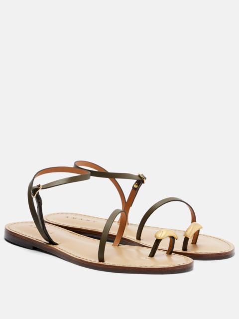 AMANU Marrakech leather sandals