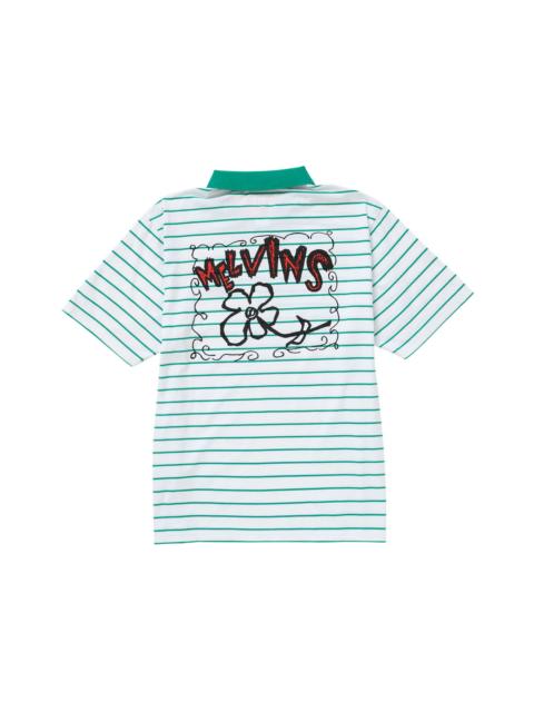 Supreme Supreme Melvins Stripe S S Polo White