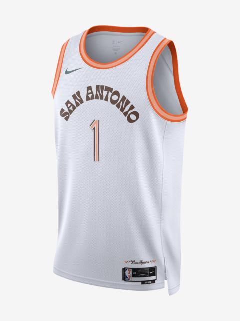 Nike Victor Wembanyama San Antonio Spurs City Edition 2023/24 Nike Men's Dri-FIT NBA Swingman Jersey