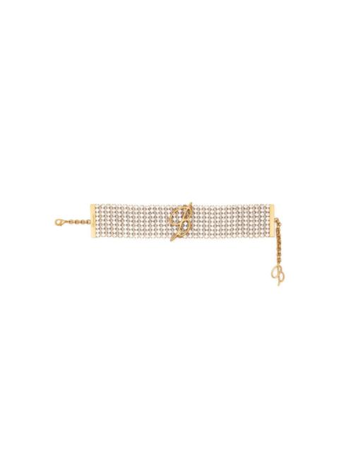 Blumarine rhinestone-embellished choker necklace