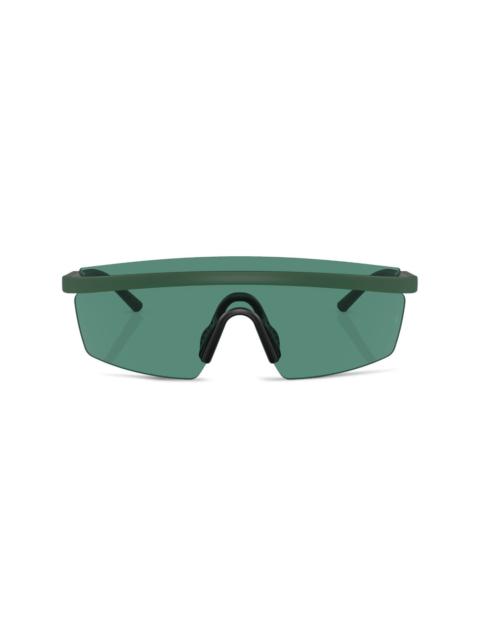 Oliver Peoples R-4 mask-frame sunglasses