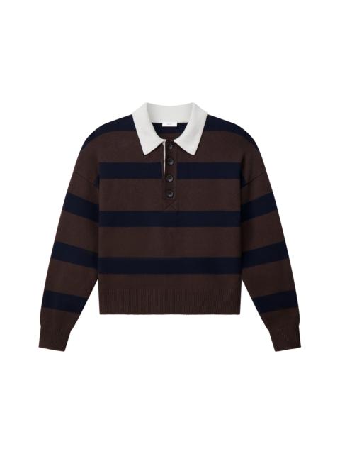 A.L.C. Alexa Cotton Polo Sweater