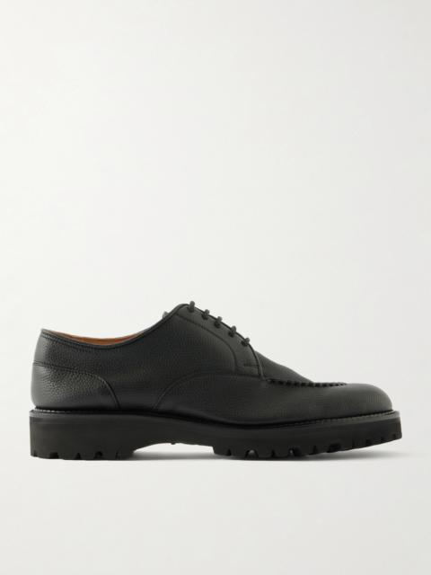 John Lobb Land Full-Grain Leather Derby Shoes