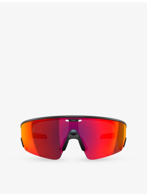 OAKLEY OW8001 Rectangle Meta AI Acetate Sunglasses