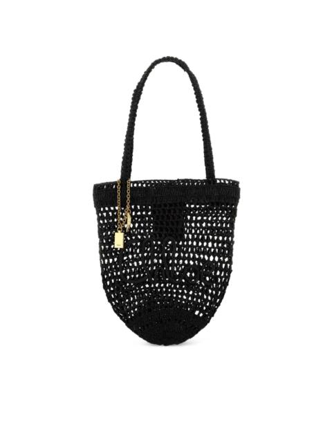 Chloé small Summer Banana shopping raffia beach bag