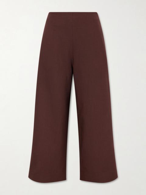 TOVE Zadie Poplin Wide-leg Pants