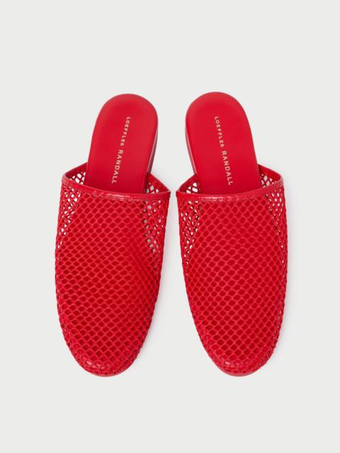 LOEFFLER RANDALL Roni Red Netted Slide