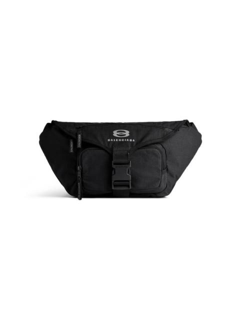 BALENCIAGA Men's Unity Large Beltpack  in Black