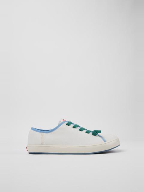 CAMPERLAB White Textile Sneakers for Men.