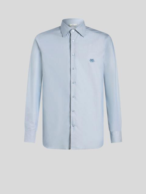 Etro COTTON SHIRT WITH MINI LOGO