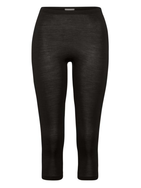 HANRO Woolen Silk W Wool and Silk Cropped Leggings