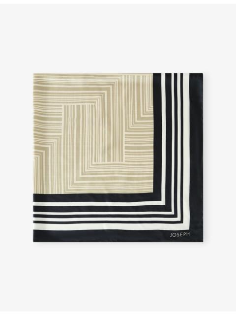 JOSEPH Nixie Oversized Silk Scarf