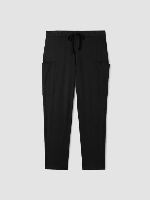 EILEEN FISHER Organic Cotton Interlock Slouchy Sleep Pant