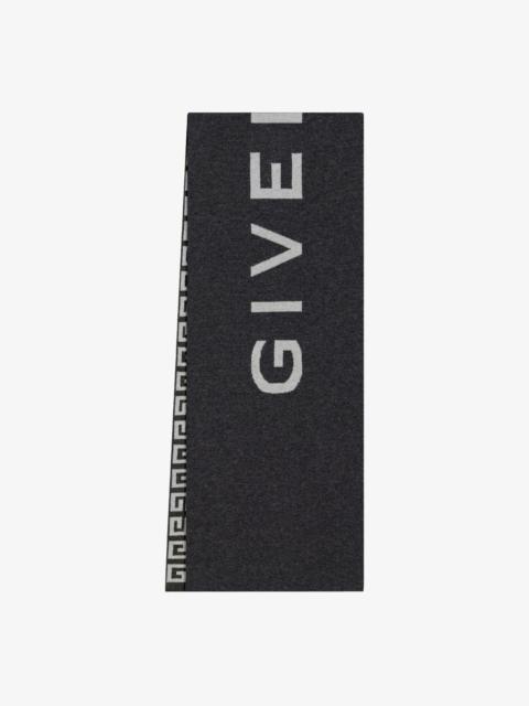 GIVENCHY 4G DOUBLE SIDED SCARF IN WOOL AND CASHMERE