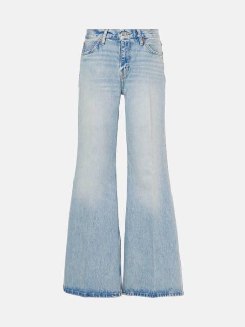 Baggy flared jeans