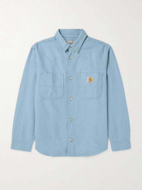 Carhartt Walter Cotton and Linen-Blend Canvas Shirt Jacket